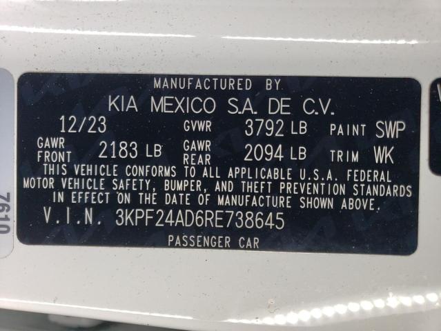 Photo 11 VIN: 3KPF24AD6RE738645 - KIA FORTE LX 