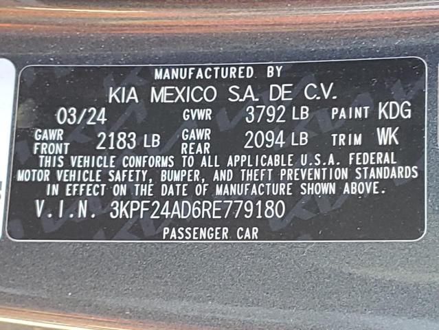 Photo 12 VIN: 3KPF24AD6RE779180 - KIA FORTE LX 