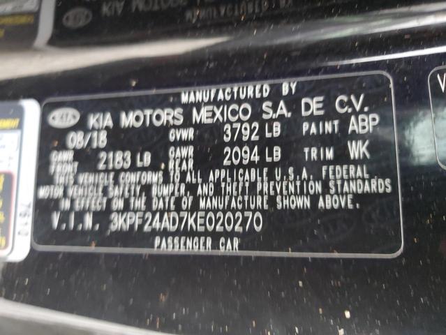 Photo 12 VIN: 3KPF24AD7KE020270 - KIA FORTE 