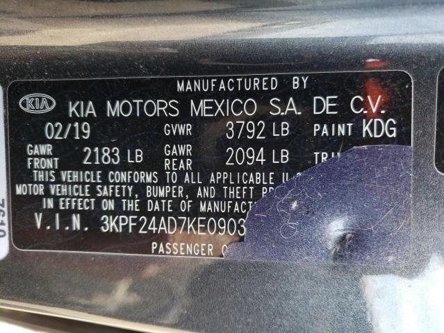 Photo 12 VIN: 3KPF24AD7KE090321 - KIA FORTE FE 