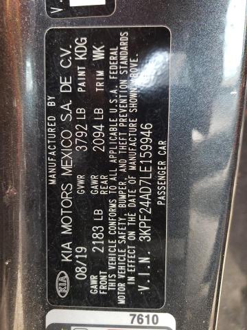 Photo 11 VIN: 3KPF24AD7LE159946 - KIA FORTE FE 