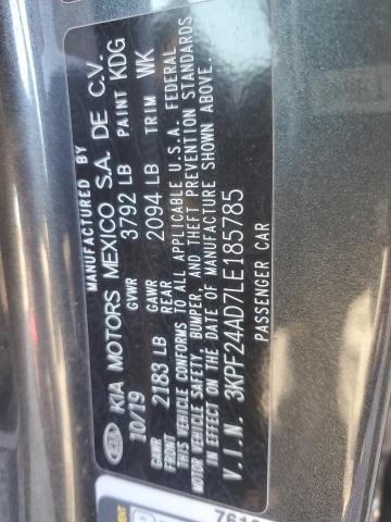 Photo 11 VIN: 3KPF24AD7LE185785 - KIA FORTE FE 