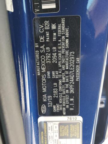 Photo 11 VIN: 3KPF24AD7LE202973 - KIA FORTE FE 