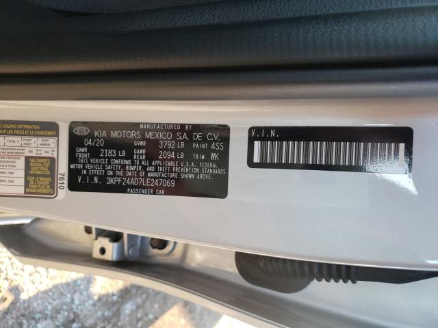 Photo 9 VIN: 3KPF24AD7LE247069 - KIA FORTE FE 