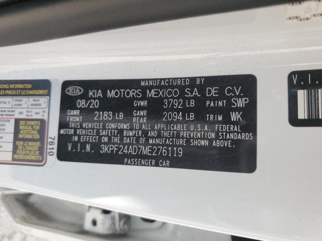 Photo 11 VIN: 3KPF24AD7ME276119 - KIA FORTE 