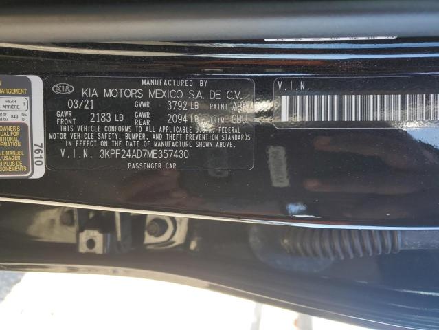 Photo 11 VIN: 3KPF24AD7ME357430 - KIA FORTE FE 