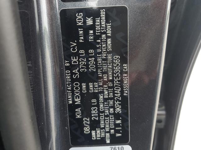 Photo 11 VIN: 3KPF24AD7PE536569 - KIA FORTE 