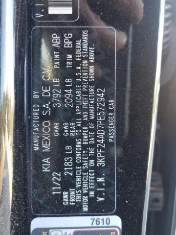 Photo 12 VIN: 3KPF24AD7PE572942 - KIA FORTE LX 