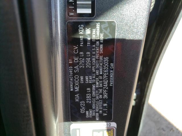 Photo 11 VIN: 3KPF24AD7PE635036 - KIA FORTE LX 