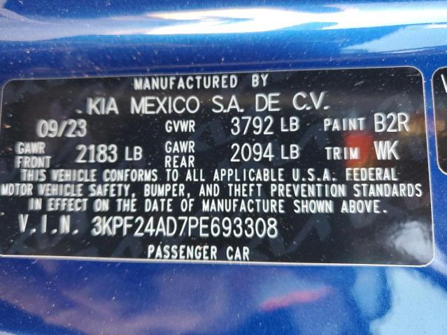 Photo 11 VIN: 3KPF24AD7PE693308 - KIA FORTE 