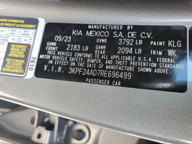 Photo 11 VIN: 3KPF24AD7RE696499 - KIA FORTE LX 