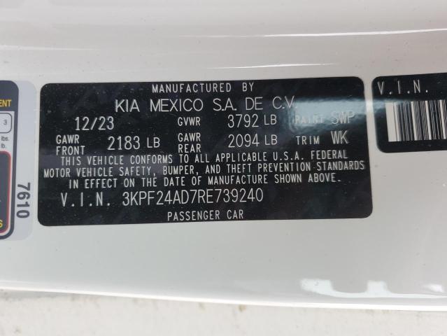 Photo 12 VIN: 3KPF24AD7RE739240 - KIA FORTE 