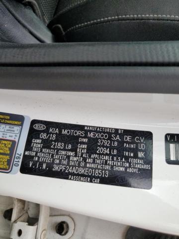 Photo 9 VIN: 3KPF24AD8KE018513 - KIA FORTE FE 