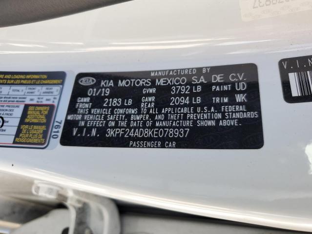 Photo 11 VIN: 3KPF24AD8KE078937 - KIA FORTE FE 