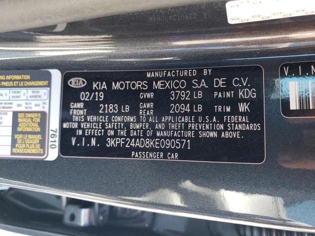 Photo 11 VIN: 3KPF24AD8KE090571 - KIA FORTE 