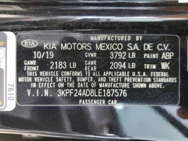 Photo 12 VIN: 3KPF24AD8LE187576 - KIA FORTE FE 