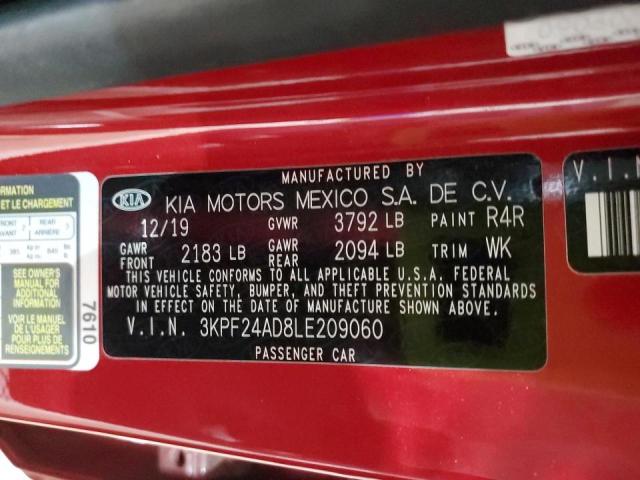 Photo 9 VIN: 3KPF24AD8LE209060 - KIA FORTE FE 