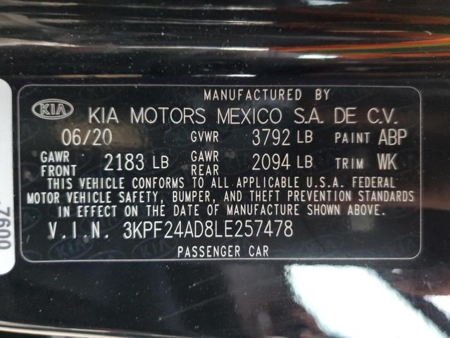 Photo 11 VIN: 3KPF24AD8LE257478 - KIA FORTE FE 