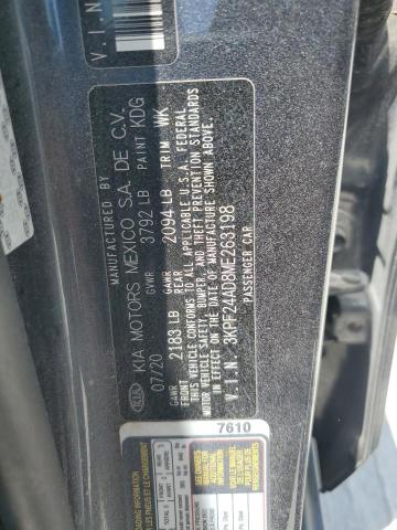 Photo 12 VIN: 3KPF24AD8ME263198 - KIA FORTE FE 