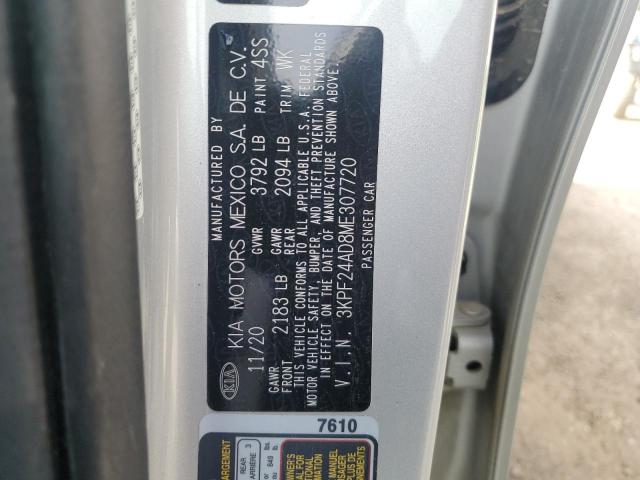 Photo 11 VIN: 3KPF24AD8ME307720 - KIA FORTE FE 