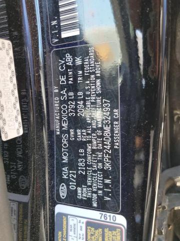 Photo 11 VIN: 3KPF24AD8ME324937 - KIA FORTE FE 