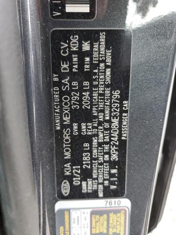 Photo 9 VIN: 3KPF24AD8ME329796 - KIA FORTE FE 