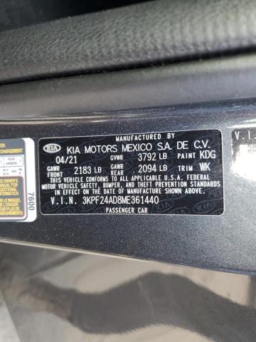 Photo 11 VIN: 3KPF24AD8ME361440 - KIA FORTE FE 