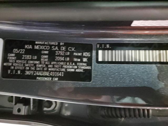 Photo 11 VIN: 3KPF24AD8NE491641 - KIA FORTE FE 