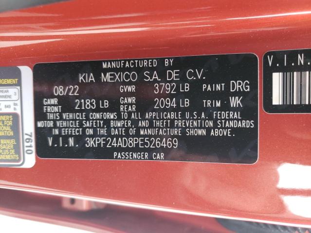 Photo 11 VIN: 3KPF24AD8PE526469 - KIA FORTE LX 