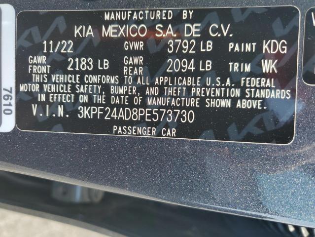 Photo 11 VIN: 3KPF24AD8PE573730 - KIA FORTE LX 