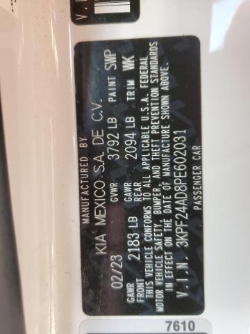 Photo 12 VIN: 3KPF24AD8PE602031 - KIA FORTE 