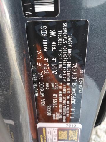 Photo 11 VIN: 3KPF24AD8PE616494 - KIA FORTE LX 