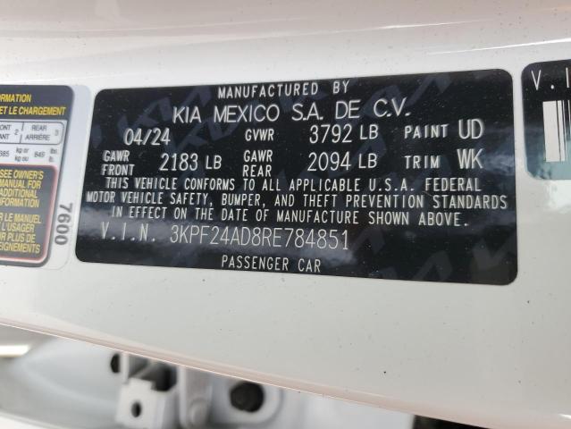 Photo 11 VIN: 3KPF24AD8RE784851 - KIA FORTE LX 