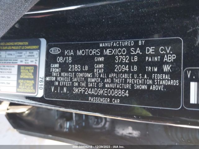 Photo 8 VIN: 3KPF24AD9KE008864 - KIA FORTE 