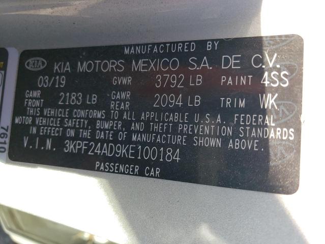 Photo 11 VIN: 3KPF24AD9KE100184 - KIA FORTE 