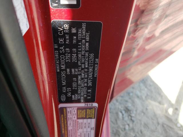 Photo 11 VIN: 3KPF24AD9KE115266 - KIA FORTE FE 