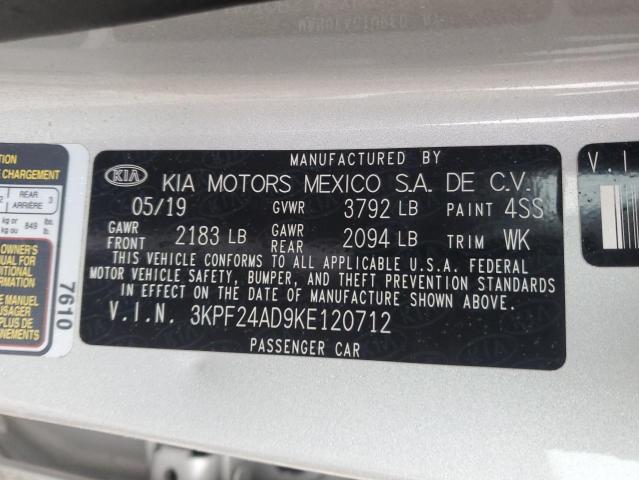 Photo 11 VIN: 3KPF24AD9KE120712 - KIA FORTE FE 