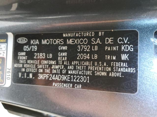 Photo 11 VIN: 3KPF24AD9KE122301 - KIA FORTE FE 