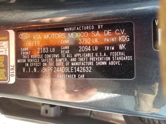 Photo 9 VIN: 3KPF24AD9LE142632 - KIA FORTE FE 