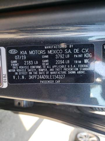 Photo 9 VIN: 3KPF24AD9LE154327 - KIA FORTE FE 