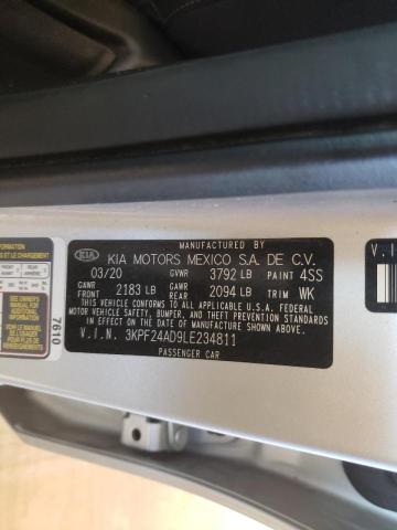 Photo 9 VIN: 3KPF24AD9LE234811 - KIA FORTE FE 