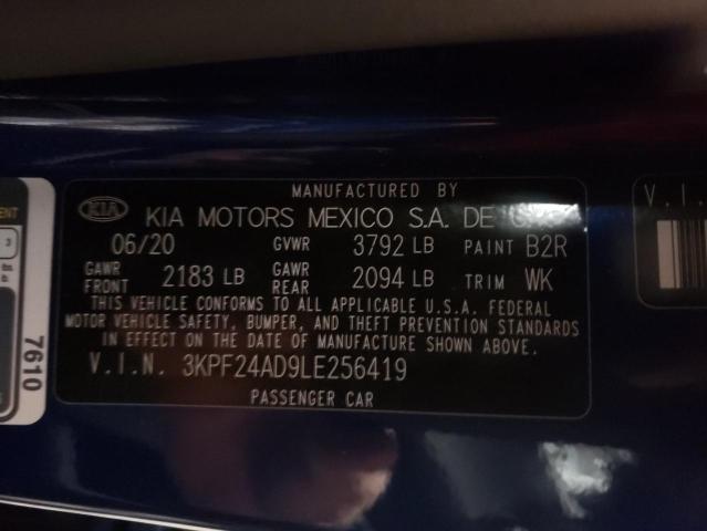 Photo 11 VIN: 3KPF24AD9LE256419 - KIA FORTE FE 