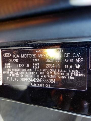 Photo 9 VIN: 3KPF24AD9ME286084 - KIA FORTE FE 