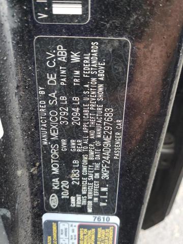 Photo 11 VIN: 3KPF24AD9ME297683 - KIA FORTE FE 