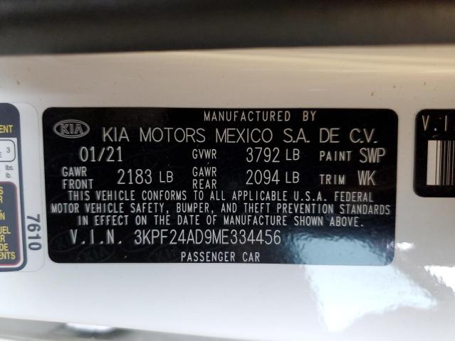 Photo 9 VIN: 3KPF24AD9ME334456 - KIA FORTE FE 