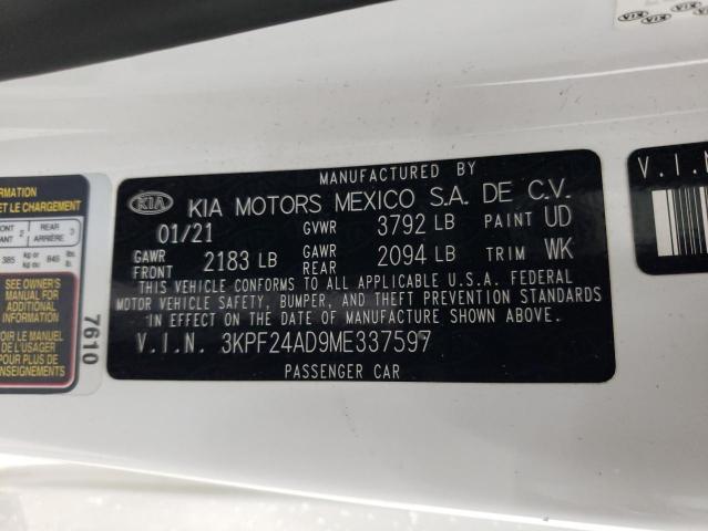 Photo 11 VIN: 3KPF24AD9ME337597 - KIA FORTE FE 