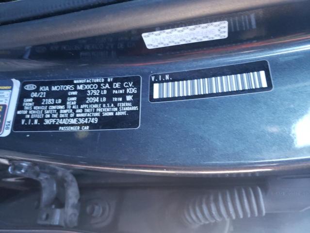 Photo 11 VIN: 3KPF24AD9ME364749 - KIA FORTE FE 