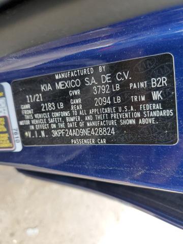 Photo 11 VIN: 3KPF24AD9NE428824 - KIA FORTE FE 