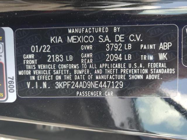 Photo 11 VIN: 3KPF24AD9NE447129 - KIA FORTE FE 