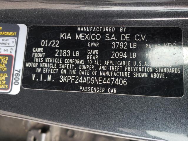 Photo 11 VIN: 3KPF24AD9NE447406 - KIA FORTE FE 